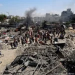 Decenas de muertos en ataque a zona humanitaria en Gaza