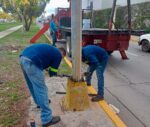 Se reubican 33 lámparas en la Avenida Carlos Canseco
