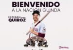 Llega esteban Quiroz a tomateros