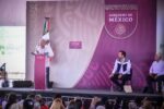 Más agua para el Sur de Sinaloa, Andrés Manuel López Obrador y Claudia Sheinbaum Pardo inauguraron el Distrito de riego- Picachos.