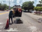 Actividades de bacheo y reencarpetado se reanudan en sectores de la ciudad