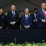 Harris y Trump reunidos en homenaje a víctimas del 11-S