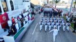 Se realiza desfile cívico militar en un ambiente tranquilo y de convivencia familiar en el Malecón