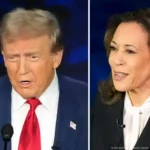 Empate en sondeos en la recta final entre Harris y Trump