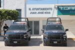 Equipan con patrullas a nuevos municipios en Sinaloa