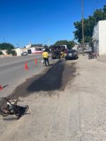 Gobierno del Estado inició con la rehabilitación de calles de Eldorado: SOP