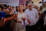 Rocha recibe en Mazatlán a la presidenta Claudia Sheinbaum en su primera visita a Sinaloa