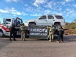FGE y fuerzas federales realizan cateo en Mazatlán: aseguran vehículos robados y con placas sobrepuestas