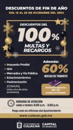 Aprovecha los Descuentos de Fin de Año en el pago de impuestos predial y otras contribuciones