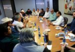 Rocha sostiene encuentro de trabajo con dirigentes agrícolas; evalúan los apoyos al campo
