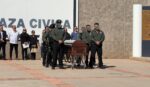 Rinden homenaje al agente de la Policía de Investigación Juan Manuel Andrade Iñiguez en Culiacán