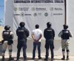 Grupo Interinstitucional asegura a un civil que portaba un arma en Culiacán