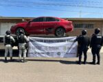 Grupo Interinstitucional asegura vehículo con reporte de robo en Culiacán