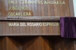 Congreso del Estado inscribe en letras doradas el nombre de María del Rosario Espinoza