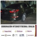Grupo Interinstitucional recupera un vehículo en Culiacán