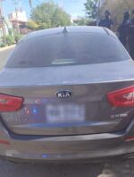 Tras una rápida actuación policias de la SSPyTM recuperan vehículo robado Tras una rápida actuación policias de la SSPyTM recuperan vehículo robado