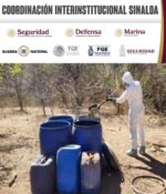 Grupo Interinstitucional asegura otros 11 laboratorios en Culiacán y Cosalá