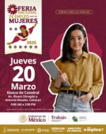 Culiacán será sede de la Feria Nacional de Empleo para las Mujeres 2025: 500 vacantes disponibles