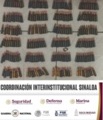 En Mazatlán, Grupo Interinstitucional aseguró armas, granadas, cargadores, cartuchos y equipo táctico