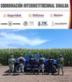 Grupo Interinstitucional recupera camioneta robada en Culiacán