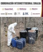 En Culiacán, Elota y Cosalá, el Grupo Interinstitucional asegura 10 laboratorios clandestinos