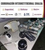 Grupo Interinstitucional retira 20 cámaras irregulares más en Culiacán