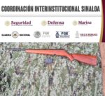 En Choix, el Grupo Interinstitucional asegura armas, municiones y droga