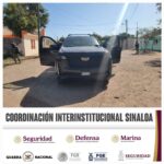 Tras una agresión, el Grupo Interinstitucional detiene a dos civiles, asegura un arma, cargadores y un vehículo en Guamúchil