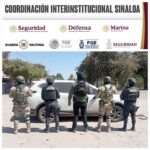 En distintos hechos, el Grupo Interinstitucional recupera 3 vehículos en Culiacán, Elota y Eldorado