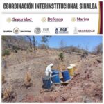 Grupo Interinstitucional aseguró 19 laboratorios clandestinos en Culiacán, Cosalá y Navolato