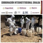 Grupo Interinstitucional asegura laboratorio clandestino en Culiacán