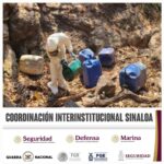 Otros 10 laboratorios fueron localizados y desmantelados por el Grupo Interinstitucional en Culiacán y Cosalá