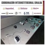 En Navolato, el Grupo Interinstitucional retira cámaras de videovigilancia instaladas de manera irregular en la vía pública