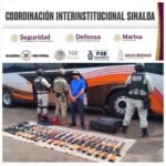 Grupo Interinstitucional detiene a civil y asegura importante cargamento de armas en la caseta de Costa Rica
