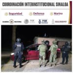 Tras reporte al 911, Grupo Interinstitucional recupera 4 vehículos en Elota