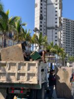 Limpian Playa Norte para recibir a locales y turistas durante Semana Santa