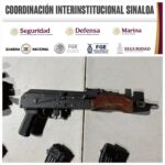 Un civil, un vehículo, un arma, cargadores y cartuchos, lo asegurado por el Grupo Interinstitucional en Mocorito
