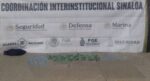 En Culiacán, el Grupo Interinstitucional asegura mochila con dosis de presuntas drogas