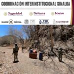 Grupo Interinstitucional asegura 9 áreas de almacenamiento de sustancias químicas en Cosalá Grupo Interinstitucional asegura 9 áreas de almacenamiento de sustancias químicas en Cosalá