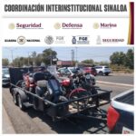 Grupo Interinstitucional retira de la vía pública vehículos sin placas; además, pone a disposición a un presunto responsable de “halconeo”