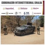 En San Ignacio, Grupo Interinstitucional asegura una camioneta con blindaje, cargadores y cartuchos En San Ignacio, Grupo Interinstitucional asegura una camioneta con blindaje, cargadores y cartuchos