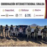 En Navolato, Grupo Interinstitucional detiene a 2 civiles; se aseguran bidones y un vehículo