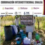 En Culiacán y Cosalá, Grupo Interinstitucional asegura 7 áreas de concentración de sustancias y 1 laboratorio inactivo En Culiacán y Cosalá, Grupo Interinstitucional asegura 7 áreas de concentración de sustancias y 1 laboratorio inactivo