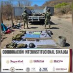 Tras agresión, Grupo Interinstitucional asegura vehículo blindado, armas, municiones y equipo táctico en Culiacán Tras agresión, Grupo Interinstitucional asegura vehículo blindado, armas, municiones y equipo táctico en Culiacán