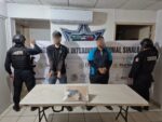Grupo Interinstitucional detiene a dos civiles señalados de un asalto; se les aseguró dinero y un arma en Culiacán