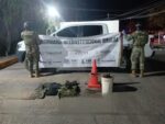 Grupo Interinstitucional asegura vehículos; cartuchos, drogas, y equipo táctico