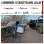 En Carrizalejo, Grupo Interinstitucional asegura a 7 civiles, 3 vehículos, armamento y equipo táctico