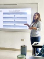 Con 12 años de servicio la maestra Edith Guadalupe Leyva festeja su vocación