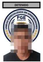 Detienen a José Andrés “N” por ser presunto responsable de homicidio doloso en Topolobampo