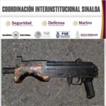 En Navolato, Grupo Interinstitucional asegura armamento y equipo táctico tras agresión En Navolato, Grupo Interinstitucional asegura armamento y equipo táctico tras agresión